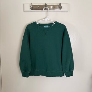 Zara Green Sweatshirt 5 Years